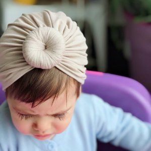 Baby Girl Turban 3-6 months hat accessory